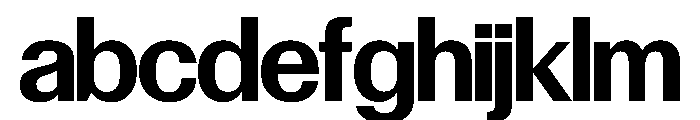 Control Upright Medium TNT FONT