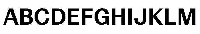Control Upright Medium Font UPPERCASE