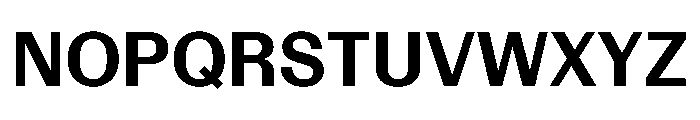 Control Upright Medium Font UPPERCASE