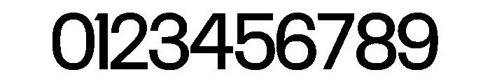 Control Upright Regular TNT Font OTHER CHARS