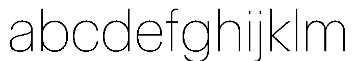 Control Upright Thin FONT