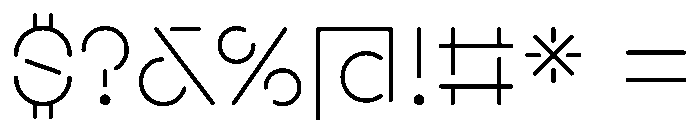 Coolkit TRIAL ExtraLight Instance Font OTHER CHARS