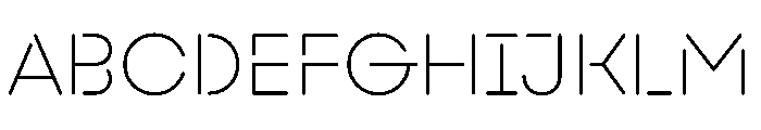 Coolkit TRIAL ExtraLight Instance Font UPPERCASE