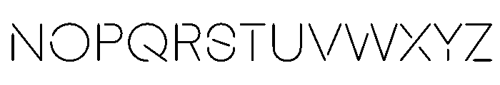 Coolkit TRIAL ExtraLight Instance Font UPPERCASE
