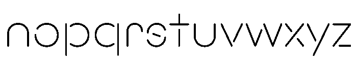 Coolkit TRIAL ExtraLight Instance Font LOWERCASE