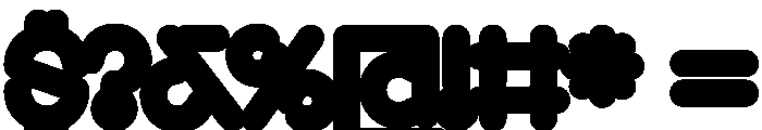 Coolkit TRIAL Heavy Instance Font OTHER CHARS