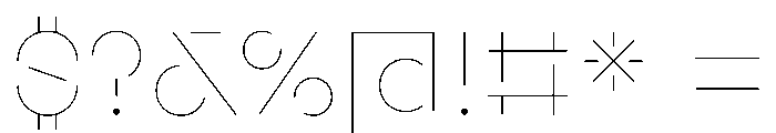 Coolkit TRIAL Thin Instance Font OTHER CHARS