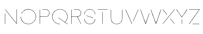 Coolkit TRIAL Thin Instance Font UPPERCASE