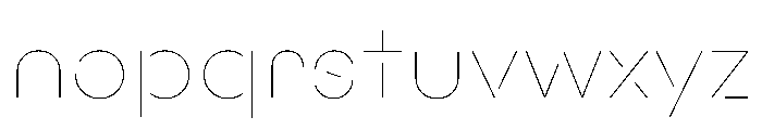 Coolkit TRIAL Thin Instance Font LOWERCASE