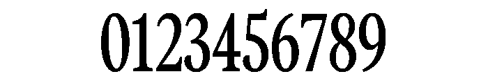 CopernicusNewCond 090 Font OTHER CHARS