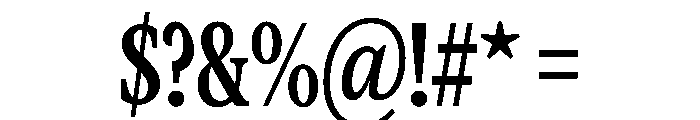 CopernicusNewCond 110 Font OTHER CHARS