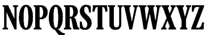 CopernicusNewCond 130 Font UPPERCASE
