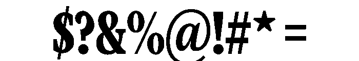 CopernicusNewCond 150 Font OTHER CHARS