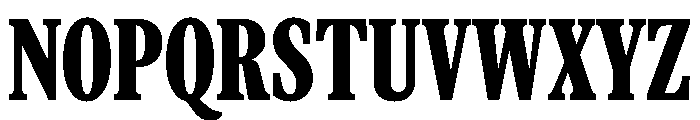 CopernicusNewCond 150 Font UPPERCASE