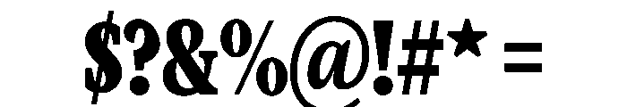 CopernicusNewCond 170 Font OTHER CHARS