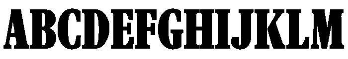 CopernicusNewCond 170 Font UPPERCASE