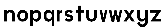 Coplestons Round Font LOWERCASE