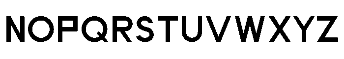 Coplestons Square Font UPPERCASE