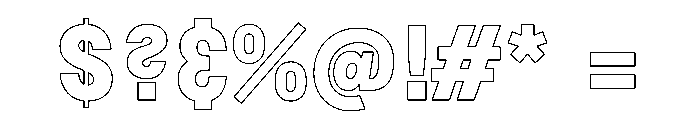 Copy Black Bca9f736 Font OTHER CHARS