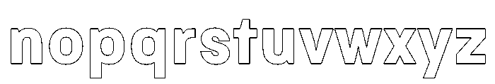 Copy Black Bca9f736 Font LOWERCASE