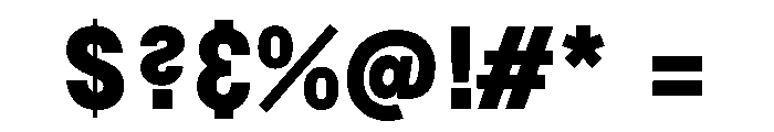 Copy Black Font OTHER CHARS