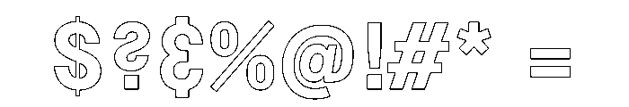 Copy Bold 8859e430 Font OTHER CHARS