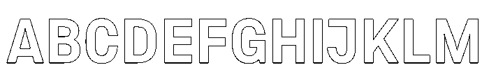 Copy Bold 8859e430 Font UPPERCASE