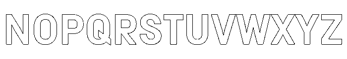 Copy Bold 8859e430 Font UPPERCASE