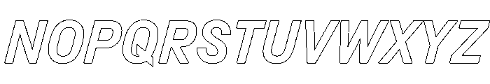 Copy BoldItalic 53c80601 Font UPPERCASE