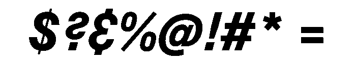 Copy BoldItalic Font OTHER CHARS