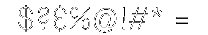 Copy Hair A03ecbfa Font OTHER CHARS