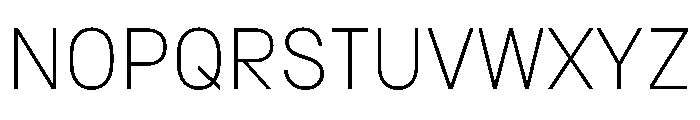 Copy Hair Font UPPERCASE