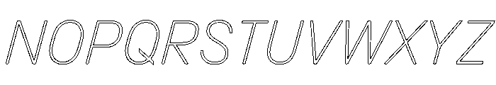 Copy HairItalic 98d9a466 Font UPPERCASE