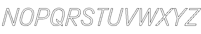 Copy LightItalic 31680c4b Font UPPERCASE