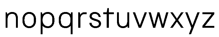 Copy Light Font LOWERCASE