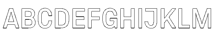 Copy Medium D3771715 Font UPPERCASE