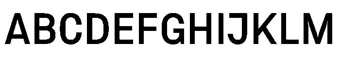 Copy Medium Font UPPERCASE