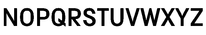 Copy Medium Font UPPERCASE