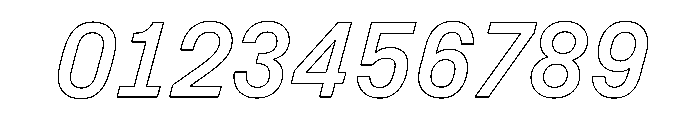 Copy MediumItalic 03023875 Font OTHER CHARS