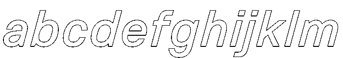Copy MediumItalic 03023875 FONT