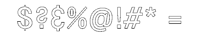 Copy Regular D3c360b2 Font OTHER CHARS