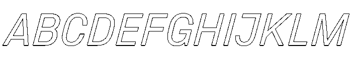 Copy RegularItalic 4eff3a10 Font UPPERCASE