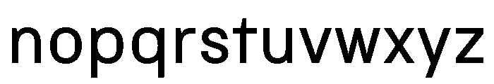 Copy Regular Font LOWERCASE