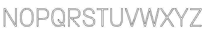 Copy Thin Ee90e3b5 Font UPPERCASE