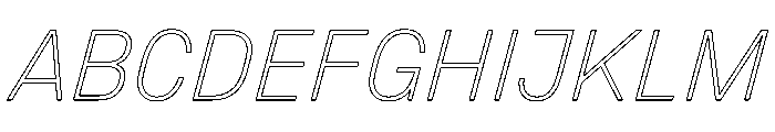 Copy ThinItalic Ae6a7ff4 Font UPPERCASE
