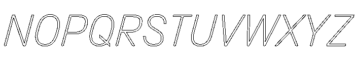 Copy ThinItalic Ae6a7ff4 Font UPPERCASE