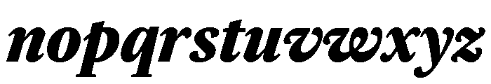Copyright Mass Driver B.V 101 Font LOWERCASE