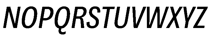 Copyright Mass Driver B.V 102 Font UPPERCASE