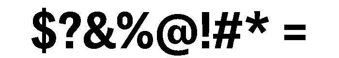 Copyright Mass Driver B.V 103 Font OTHER CHARS