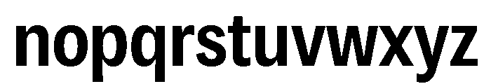 Copyright Mass Driver B.V 103 Font LOWERCASE